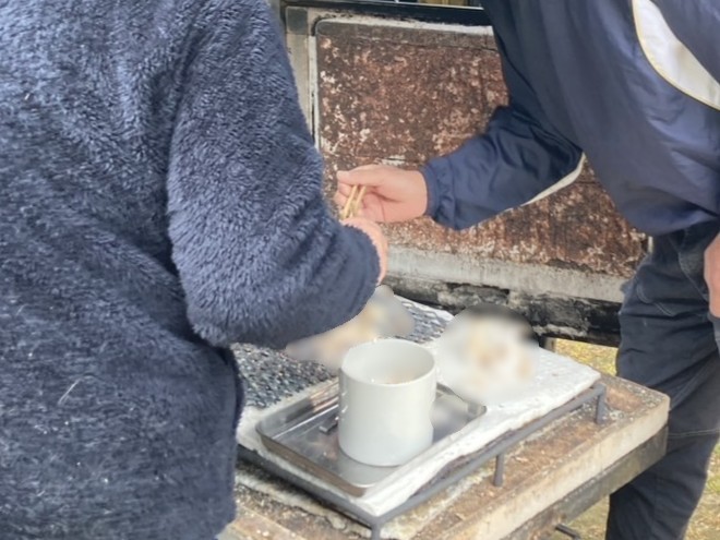 東広島市でボーダーコリーちゃんを真心を込めてお見送りしました